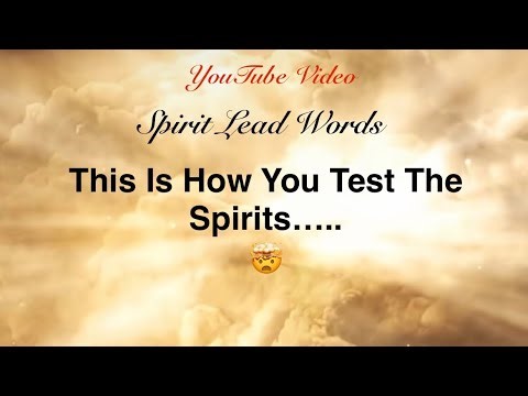 This Is How You Test The Spirits….. 🤯