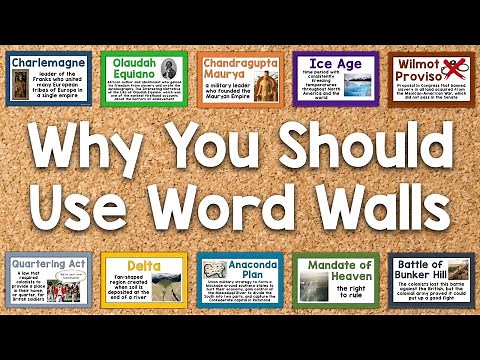 7 Reasons to Use Word Walls in Your Social Studies Classroom