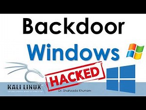 Backdoor Windows | Kali Linux - Windows | Lab