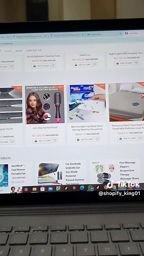 Replying to @zainali1141 Dropshipping websites #shopify #shopifydropshiping #amazon #tiktok