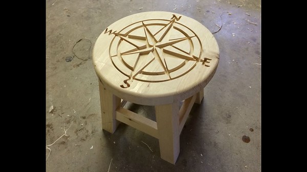 Build a Simple Step Stool With Stylish CNC Top