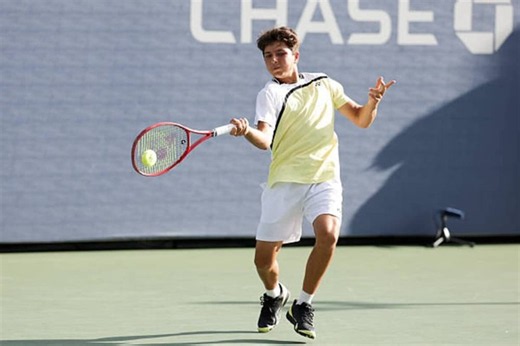 US Open junior: l'ambidestro Davidov ruba la scena. "Cambiare mano non sarà un problema"