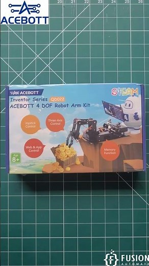 Unboxing ACEBOTT Inventor Series QD022 4 DOF Robot Arm Kit | STEAM Education Kit | DIY | Robot Arm |