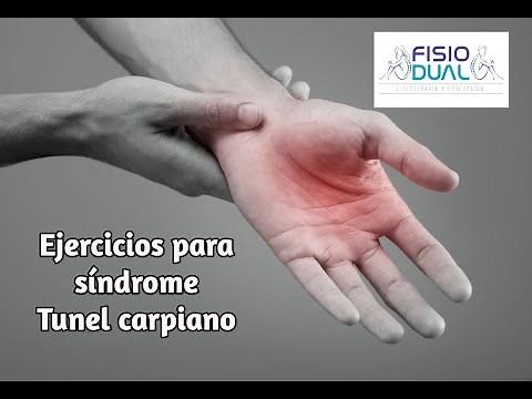 Ejercicios para síndrome TUNEL CARPIANO