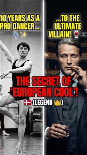 Mads Mikkelsen: From Pro Dancer to Global Icon! 🔥 #shorts
