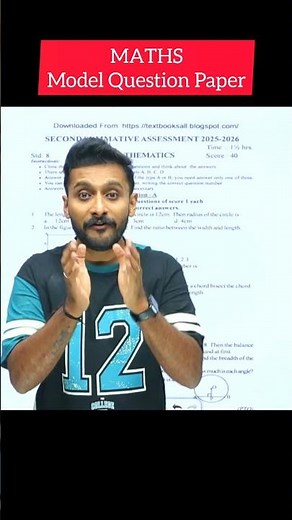 Maths Model Question Paper ....