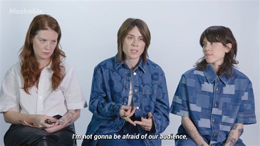 5.7K views · 25 reactions | Erin Lee Carr's latest documentary Fanatical: The Catfishing of Tegan and Sara investigates the mystery of 'Fake Tegan', a hacker who has been terrorizing the legendary band for over 15 years. In this interview, Tegan and Sara open up about how this saga has affected not only their personal lives but their careers and their relationship with their fanbase. | Mashable | Facebook