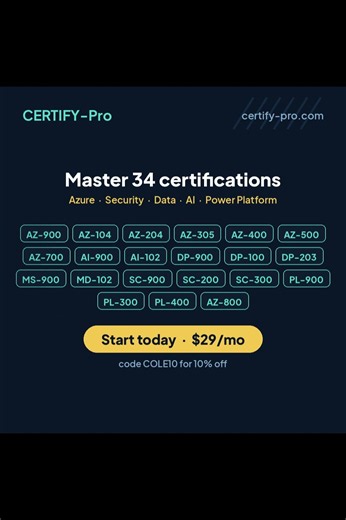 Microsoft Certification Prep That Actually Works | CERTIFY-Pro