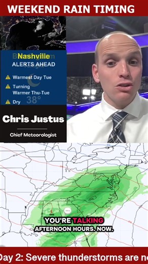 Storms south ⛈️ Rain north ☔️ Track decides 👀 #weather #storm #snow #severeweather #weathertok