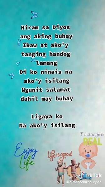 Hiram sa Diyos Worship Song Lyrics