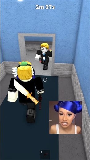 He got so MAD he made me fly #mm2 #murdermystery2 #roblox