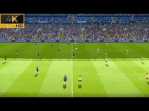 PES 2021 NEW Ultra Realism Graphics Mod | Chelsea vs Burnley | PES 2024 Patch | 4K