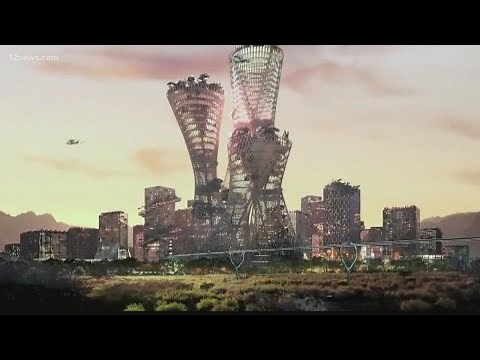 A billionaire wants to create a futuristic new city in the Arizona desert