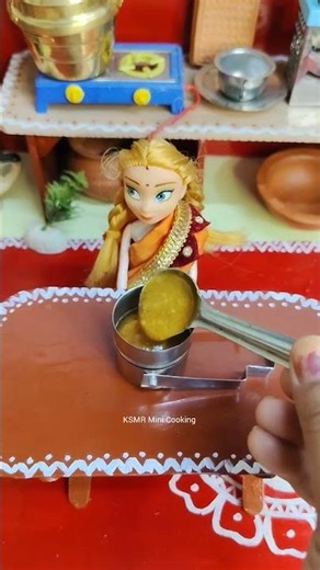 Mini lunch box packing|day-39#mini#miniature#minikitchen#dollhouse #southindiandishes#viral#trending