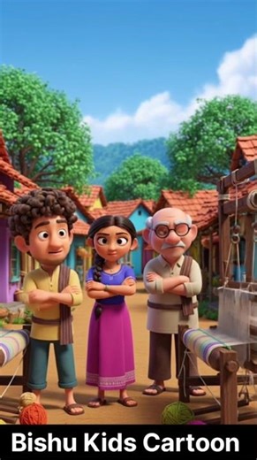 The Unlucky Weaver😇🤣#shorts #youtubeshorts #aishorts #cartoonshorts