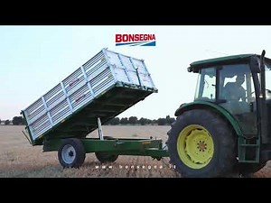BONSEGNA Rimorchio monoasse