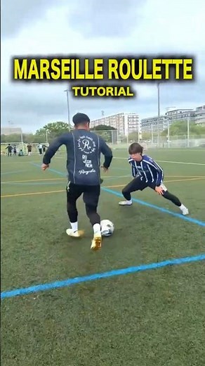 How to Do the Marseille Roulette ⚽ | Easy 360 Spin Skill Tutorial#MarseilleRoulette #shortsfeed