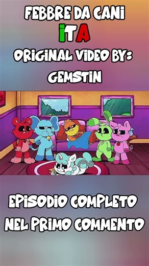 [MINI CLIP] SMILING CRITTERS “FEBBRE DA CANI”🐶Fan Animation #2 ITA #shorts #foryou #chapter3