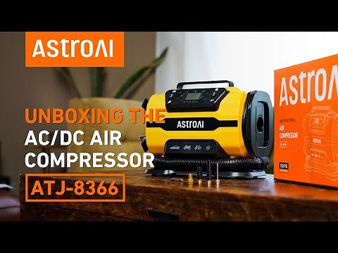 Unboxing the AstroAI 2-in-1 Portable Tire Inflator