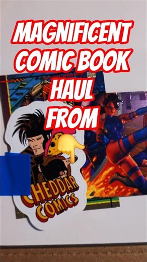 Magnificent Comic Book Haul From ‪@cheddarcomics‬