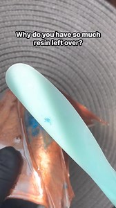 Well, I get asked this all the time. And the answer is when I doing the marble resin technique I’m waiting for the resin to heat up and by the time I pour it’s too thick to remove with a wipe. So I lay it down and peel it off next day. Want my full tutorial? Comment “YES” and I’ll send it over • • • #asmr #satisfyingvideo #crunchysounds | Art by Malhotra