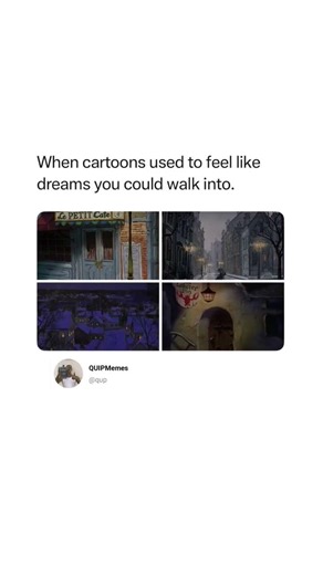 Cartoon Worlds That Felt Real Enough to Walk Into