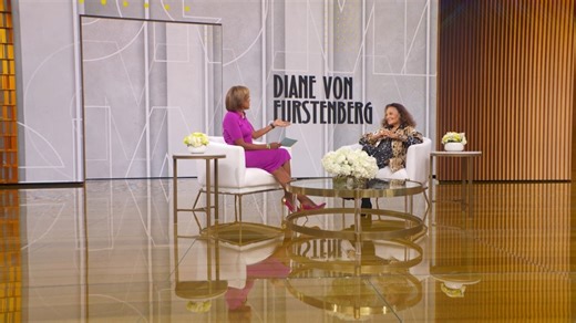 Catching up with Diane von Furstenberg