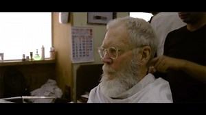 David Letterman gets beard trim during shoot in India
