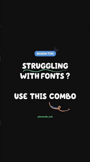 These 4 Font Combos Will Fix Your Designs #fontpairing #designhack #shorts