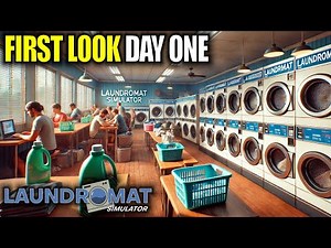 Building a Laundromat Empire One Quarter at a Time | Laundromat Simulator Gameplay | Part 1