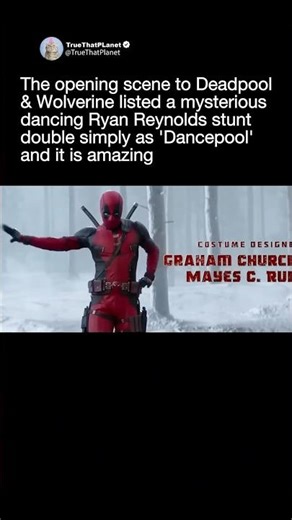 The opening scene to Deadpool & Wolverine listed a mysterious dancing