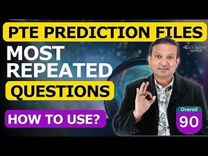 PTE Prediction Files | Most Repeated | How to use | Edutrainex PTE