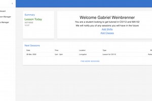 Learning Center Web Application