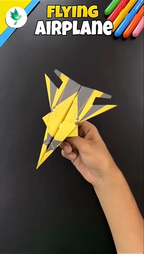 How to Make a Super Jet Paper Airplane 🤗✈️🚀, Paper Plane That Fly Far #shorts #paper
