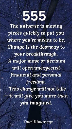 Angel number 555 means Your life is about to change fully #shorts #lawofattraction #manifestation