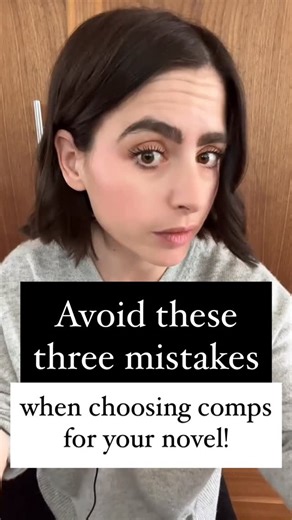 Lauren Kay | Writing Tips & Literary Agent Advice on Instagram: "⚠️ Don’t make any of these 3 mistakes when choosing comps for your novel! These mistakes are easily avoidable and make a WORLD of difference in your query letter! Want my FREE list of some great comps, broken down by genre, for your novel? Comment COMPLIST! 📖🎉"