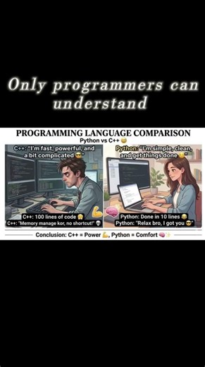 c++ vs python which is better #pythonprogramming #pythonvscplusplus ‪@CodeWithHarry‬