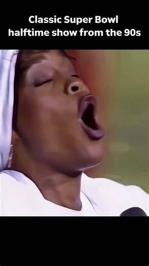 Classic Super Bowl halftime show from the 1990s #90s #SuperBowl