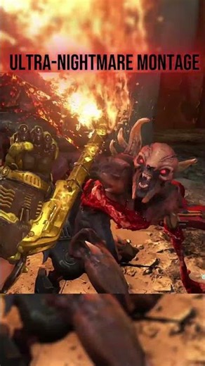 Eternal Montage promo #doom #ultranightmare #hellknight #doometernal #doomslayer #demon #gaming