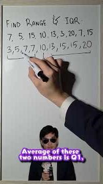 Find IQR? This is how you MUST be doing it