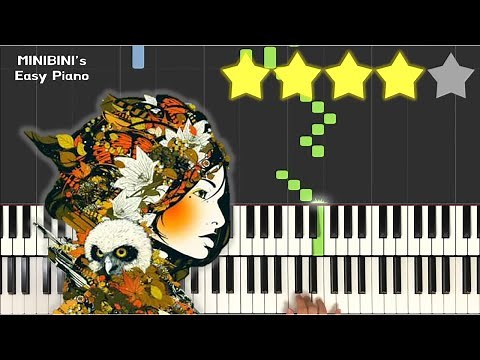 DJ Okawari - Flower Dance 《Piano Tutorial》 ★★★★☆