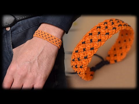 Celtic Style Men's Bracelet Tutorial | Boho Style Macrame Bracelet