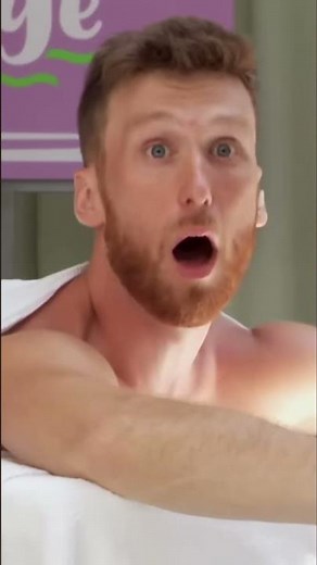 Man Flips Over Massage Table! Shocking Twist & Turns! #shorts