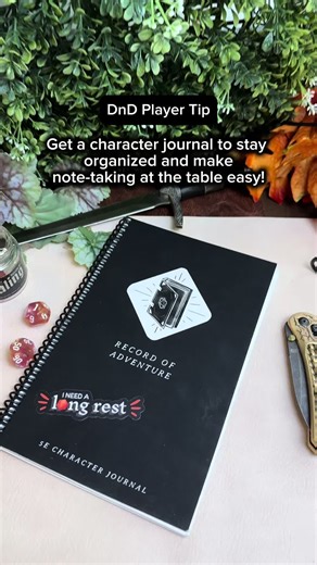 Organize Your D&D Experience with a Campaign Journal