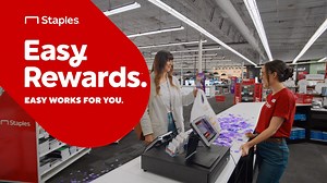 12K views · 25 reactions | Introducing #StaplesEasyRewards, a new points-based program where it’s fast to earn, easy to redeem and personalized by you! Earn every time you shop with 2x points on what you buy most, plus points never expire for active members. Get the Staples app to join Easy Rewards for free and start earning today: staples.com/easy  | Staples | Facebook