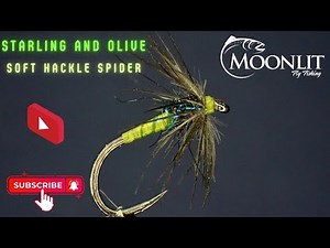 Mastering the Starling & Olive Soft Hackle Spider || Irresistible Fly Tying Techniques for Trout