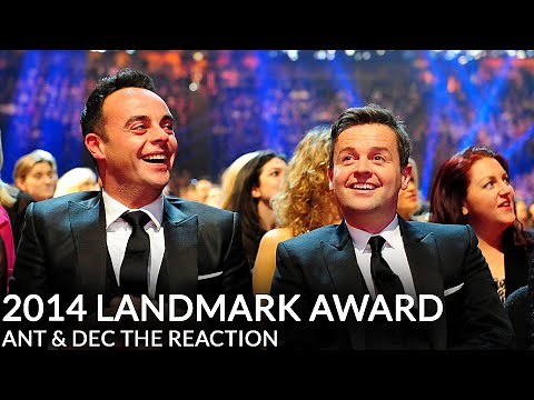 NTA 2014 Landmark Award - Ant & Dec The Reaction