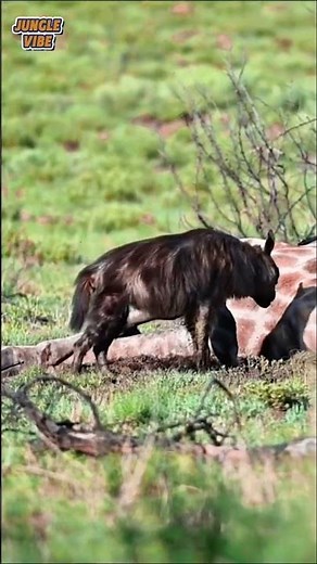 Hyena Finds a Fallen Giant – Nature’s Harsh Reality