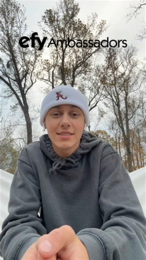 Say hi to Lucas, one of our 2025 EFY Ambassadors! 👋 | EFY (Especially For Youth)