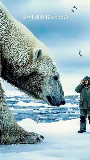 🐻‍❄️ Saving a Stranded Polar Bear: Dramatic Arctic Wildlife Rescue Mission